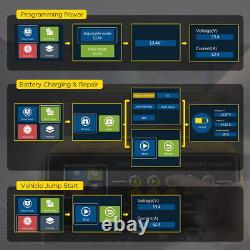 Portable Programming Power Supply Battery Charger 400A Car Jump Starter Booster