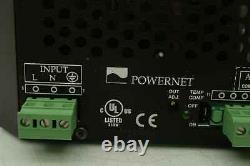 PowerNet ADC5483R-3 Power Supply 28V DC / 10 Amps