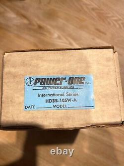 Power-One International Series HDBB 5vDC 12Amps / 12vDC 1.7Amps / 15vDC 1.5Amps