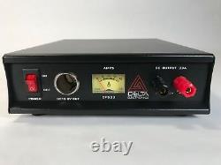 Power Supply 33 Amp 12-13.8v AC/DC with Volt AMP Meter DELTA DPS33 Ham CB Radio