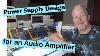 Power Supply Design For 50 Watt Audio Amplifier Part 1