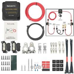 Premium Split Charge Relay Kit 12V 110Amp Power Supply for T4 T5 Camper
