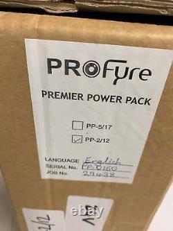 Profyre PP-2/12 Zeta PP-2/12 Premier Power Pack EN54-4 Power Supply (2.0 Amp) Wi