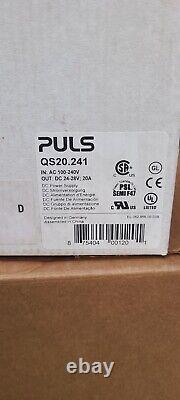 Puls Dimension 100-240vac 24vdc Power Supply Qs20.241 Qs20-241 20amp