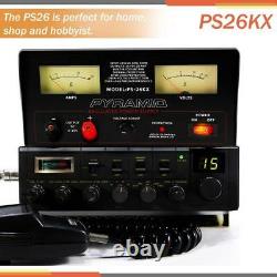 Pyramid PS26KX 25 Amp Power Supply Powers 615V DC Devices WithCooling Fan