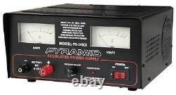 Pyramid Ps26kx 22-25 Amp Ac/dc Regulated Power Supply