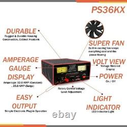 Pyramid Ps36Kx Power Supply 35 Amp Fully Regulated