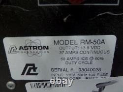 RM-50A Astron 50 Amp Power Supply