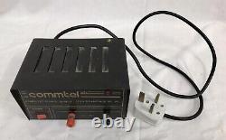 Rare Vintage Commtel Stabilized High Power Supply Unit 13,8 V 3/5 AMP MOD BS UK