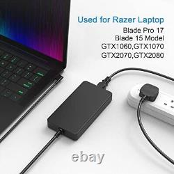 Razer Blade Charger, 230W 19.5V 11.8A RC30-0248 Laptop AC Adapter Power Supply f