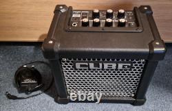 Roland Micro Cube GX Black 3W Portable Guitar Amp with original Power Supply
