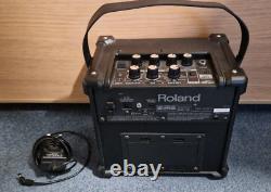 Roland Micro Cube GX Black 3W Portable Guitar Amp with original Power Supply