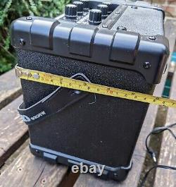 Roland Micro Cube guitar amp with power supply