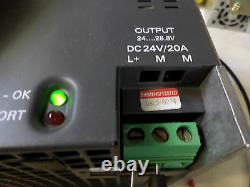 SIEMENS SITOP 20 - FREAKEN MASSIVE 20amps 24DC power Supply 6EP1-436-1SH01 3 Ph
