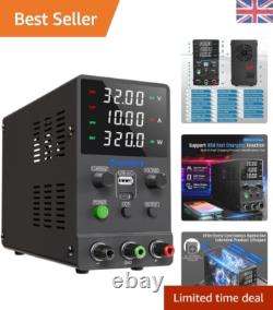 SPS-3010M 30V 10A DC Regulated Power Supply with Encoder Knob & Safety Features