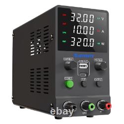 SPS-3010M 30V 10A DC Regulated Power Supply with Encoder Knob & Safety Features