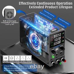 SPS-3010M 30V 10A DC Regulated Power Supply with Encoder Knob & Safety Features