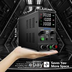 SPS-3010M 30V 10A DC Regulated Power Supply with Encoder Knob & Safety Features