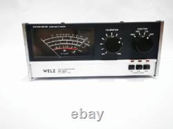 SWR WELZ SP-400 130 to 500 MHz, 0 to 150 watts, N-Type connectors