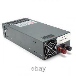 S-1000-24 Mean Well 24v 40Amp PSU LED Power Supply 100-240V AC 12A Switching