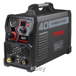Sealey Plasma Cutter Inverter Power Supply Digital 40Amp 230V IP1S Rated PP40E