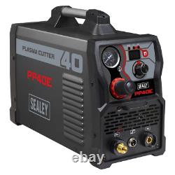 Sealey Plasma Cutter Inverter Power Supply Digital 40Amp 230V IP1S Rated PP40E