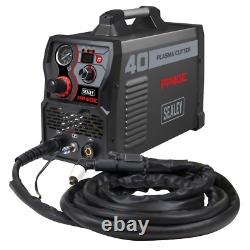 Sealey Plasma Cutter Inverter Power Supply Digital 40Amp 230V IP1S Rated PP40E