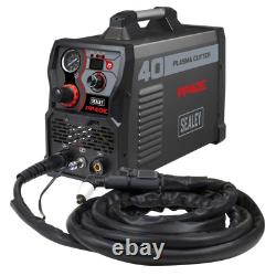 Sealey Plasma Cutter Inverter Power Supply Digital 40Amp 230V IP1S Rated PP40E