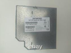 Siemens 6EP1436-3BA00, 24vdc power supply, 20amp, 3ph supply