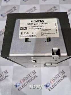 Siemens 6ep1336-2ba00 Power Supply Input 120-230vac Output 24vdc 20amp Fast Ship