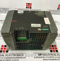 Siemens 6ep1437-1sl11 Sitop Power 40 Smps (415v Ac, 24volt40amp)