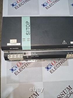 Siemens 6ep1437-3ba00 Power Supply Input 440vac Output 24vdc 40amp Fast Shipping