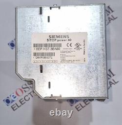 Siemens 6ep1437-3ba00 Power Supply Input 440vac Output 24vdc 40amp Fast Shipping