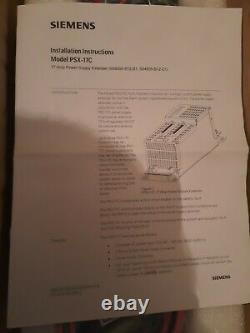 Siemens Model PSX-17C 17amp Power Supply Extender S54505-B12-B1, S54505-B12-C1