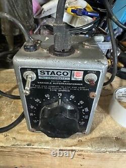 Staco variac variable power supply for T tube amp repair. UnTested