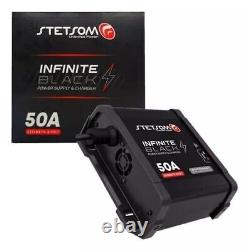 Stetsom Infinite Black Car Audio Power Supply Fonte 50A Battery Charger 50 Amp