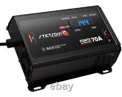 Stetsom Infinite Black Car Audio Power Supply Fonte 70A Battery Charger 70 Amp