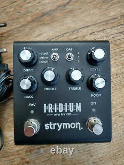 Strymon Iridium Amp & IR Cab, with box and power supply (PSU)