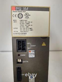 (TESTED) SANYO DENKI PQM0PA16001 Power Supply Unit PQMOPA16001 (67 Amp)