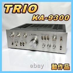 TRIO KA-9300 Integrated Amplifier Dual Power Supply DC Amp Working Confirmed