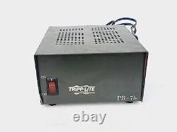 TRIPP-LITE PR-7b Precision DC Power Supply, Out 13.8 VDC, 7 Amp, Input 117 VAC