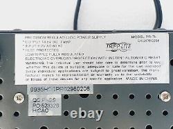 TRIPP-LITE PR-7b Precision DC Power Supply, Out 13.8 VDC, 7 Amp, Input 117 VAC