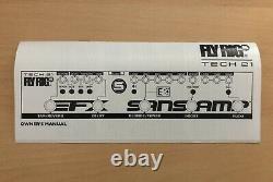 Tech 21 FlyRig 5 v. 2 SansAmp guitar amp emulator with power supply