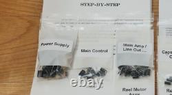 Technics RS-1506 Power Supply Main Control & Main Amp capacitor cover kit