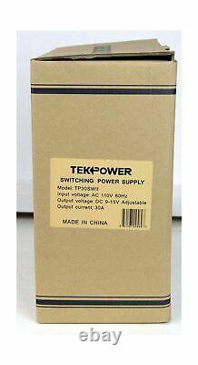 TekPower TP30SWII 30 Amp DC 13.8V Analog Switching Power Supply with Noise Of