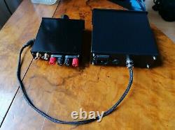 Temple Audio Bantam Gold Amp & Supercharger Class D Amp + Power Supply Excellent