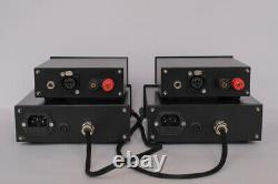 Temple Audio Monoblock Audiophile Power Amps with Supercharger Power supplies