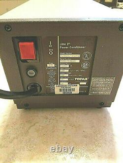 Topaz Power Supply Conditioner 02406-01p3 1000va 10amp Max 120v 120v
