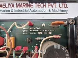 Triconex 8307A Power Supply Module Rack 7400127-610 24V AC/DC