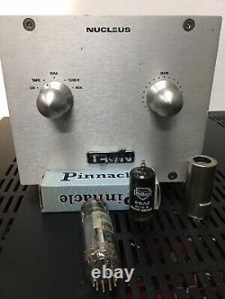 Tron'nucleus' Tube'line' Pre-amp + Separate Power Supply Unit Nos Tubes